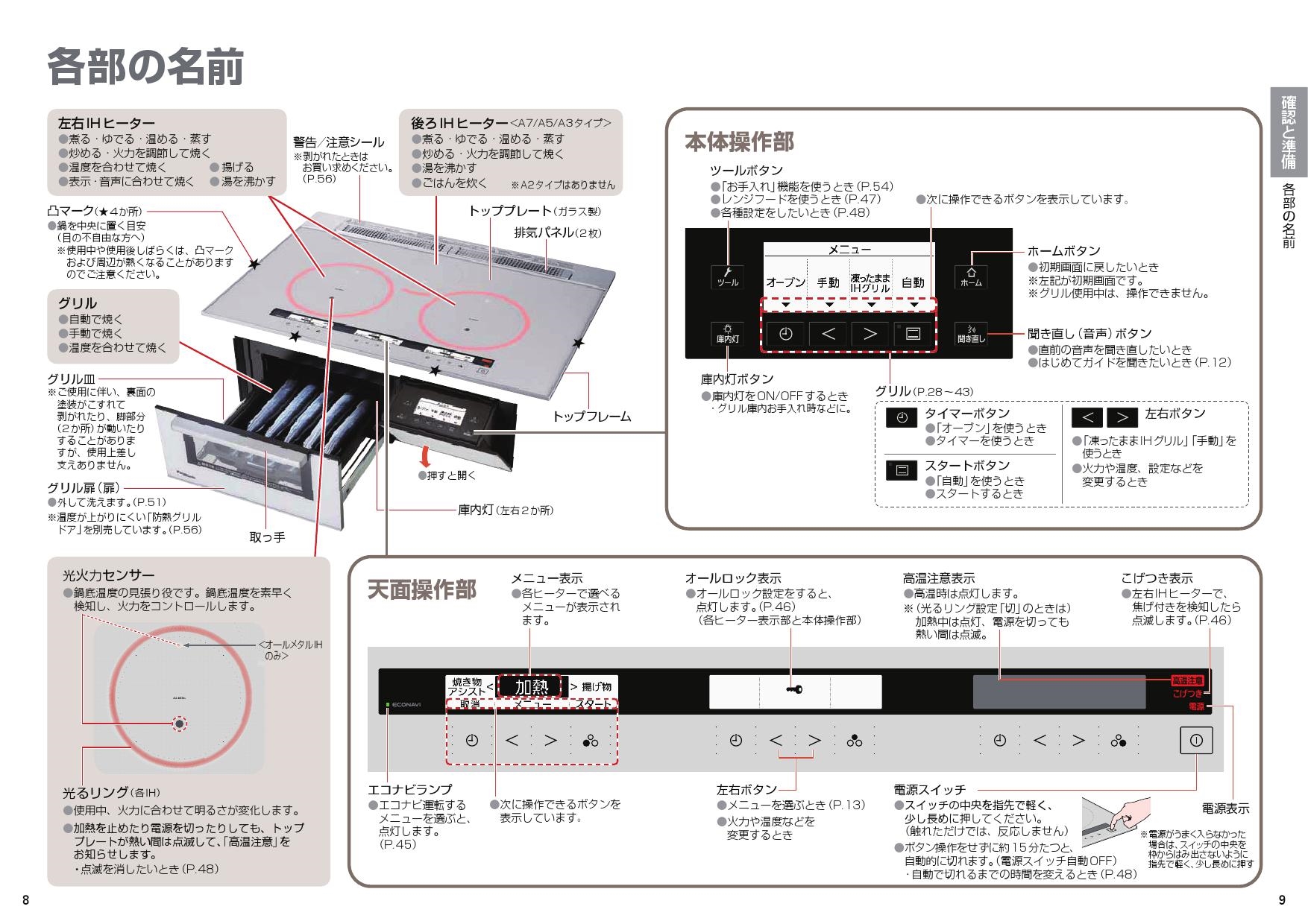 大人気☆ パナソニック IHクッキングヒーター 説明書付き - 通販