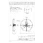 パナソニック NK-12DCA 取扱説明書 器具仕様書 畜産用換気扇 器具仕様書1