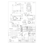 パナソニック VB-SB503 商品図面 施工説明書 業務用・熱交換気ユニット 部材 商品図面1