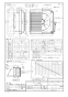 パナソニック XFY-25EE6/13 取扱説明書 商品図面 施工説明書 一般換気扇本体・ルーバーセット 商品図面1