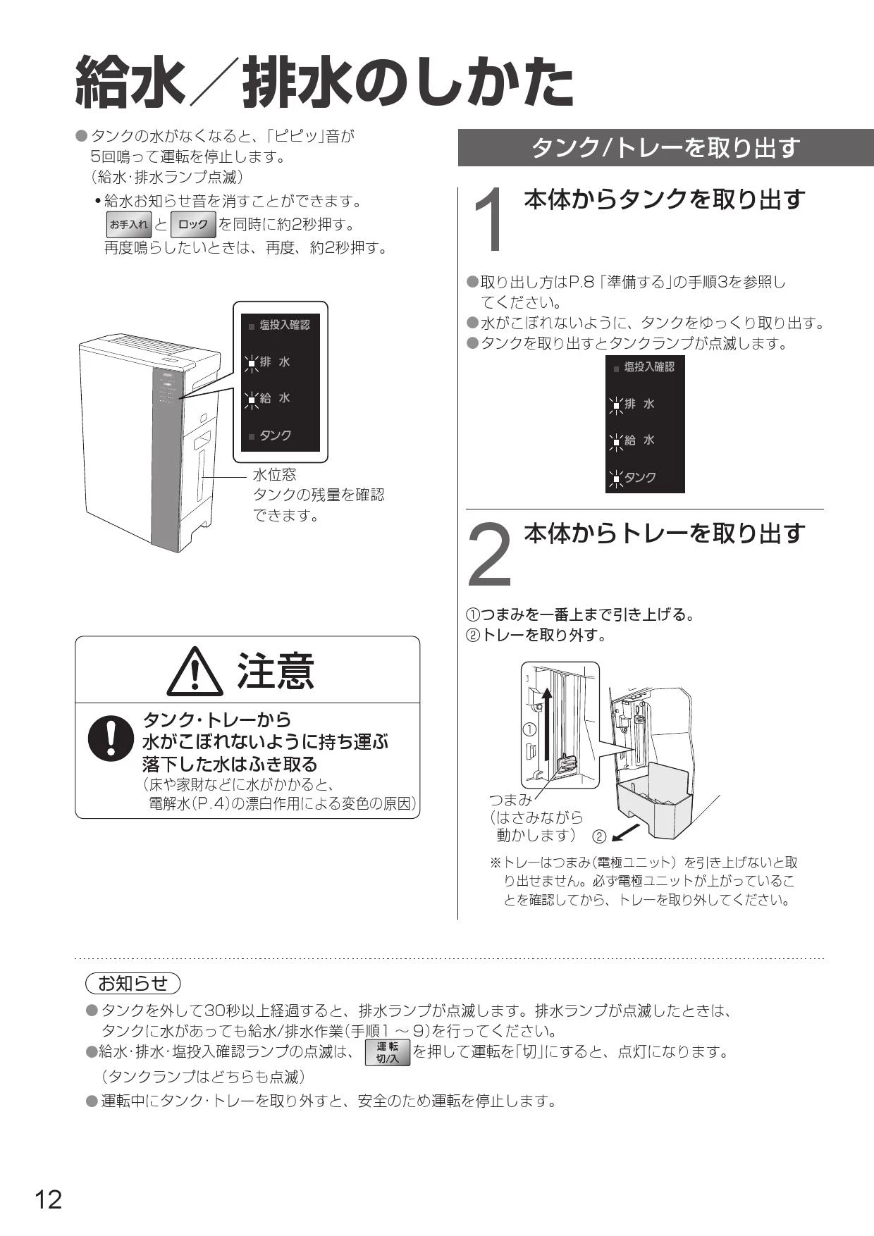 パナソニック F-JML30-W 取扱説明書 商品図面|パナソニック 空間清浄機の通販はプロストア ダイレクト