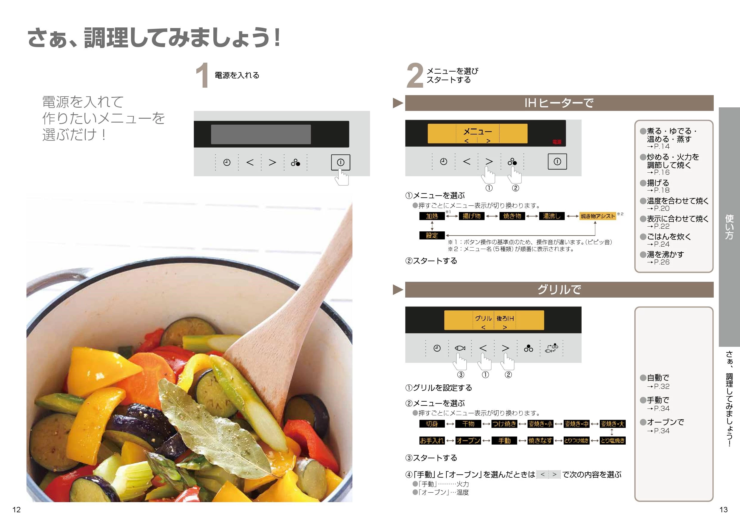 パナソニック KZ-YS36S 取扱説明書 商品図面 施工説明書|パナソニック IHクッキングヒーター YSシリーズの通販はプロストア ダイレクト