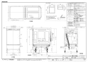 パナソニック NP-45RD7K 取扱説明書 商品図面 施工説明書 ビルトイン食器洗い乾燥機 R7シリーズ /ディープタイプ 商品図面1