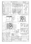 パナソニック XFY-24JDK8/83 取扱説明書 商品図面 施工説明書 天井埋込形換気扇 商品図面1