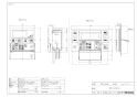 リンナイ MBC-240VC(A) 取扱説明書 商品図面 施工説明書 器具仕様書 ガスふろ給湯器 マルチリモコン 商品図面1