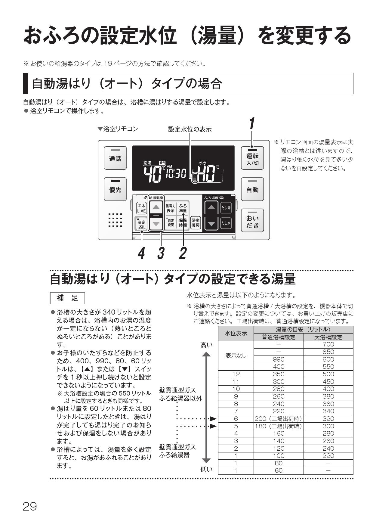 リンナイMC-240V BC-240V 給湯器 浴室 台所 リモコン-