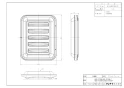 リンナイ RBO-PC90W-C 取扱説明書 商品図面 ココットプレート(ワイドグリル) 商品図面1