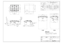 リンナイ RD641STS 13A 取扱説明書 商品図面 施工説明書 器具仕様書 ガスドロップインコンロ 商品図面1