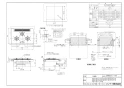 リンナイ RHS71W31E12VCSTW 13A 取扱説明書 商品図面 施工説明書 器具仕様書 デリシア グリル付ガスビルトインコンロ AC100V電源タイプ 商品図面1