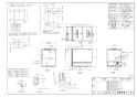 リンナイ RSW-D401A-B 取扱説明書 商品図面 施工説明書 器具仕様書 食器洗い乾燥機 深型 スライドオープンタイプ 商品図面1