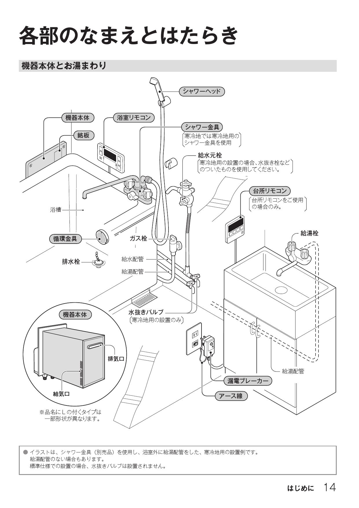 ガス給湯器 部材 リンナイ HL-SS-MS シャワー金具MS [≦] - 住宅設備