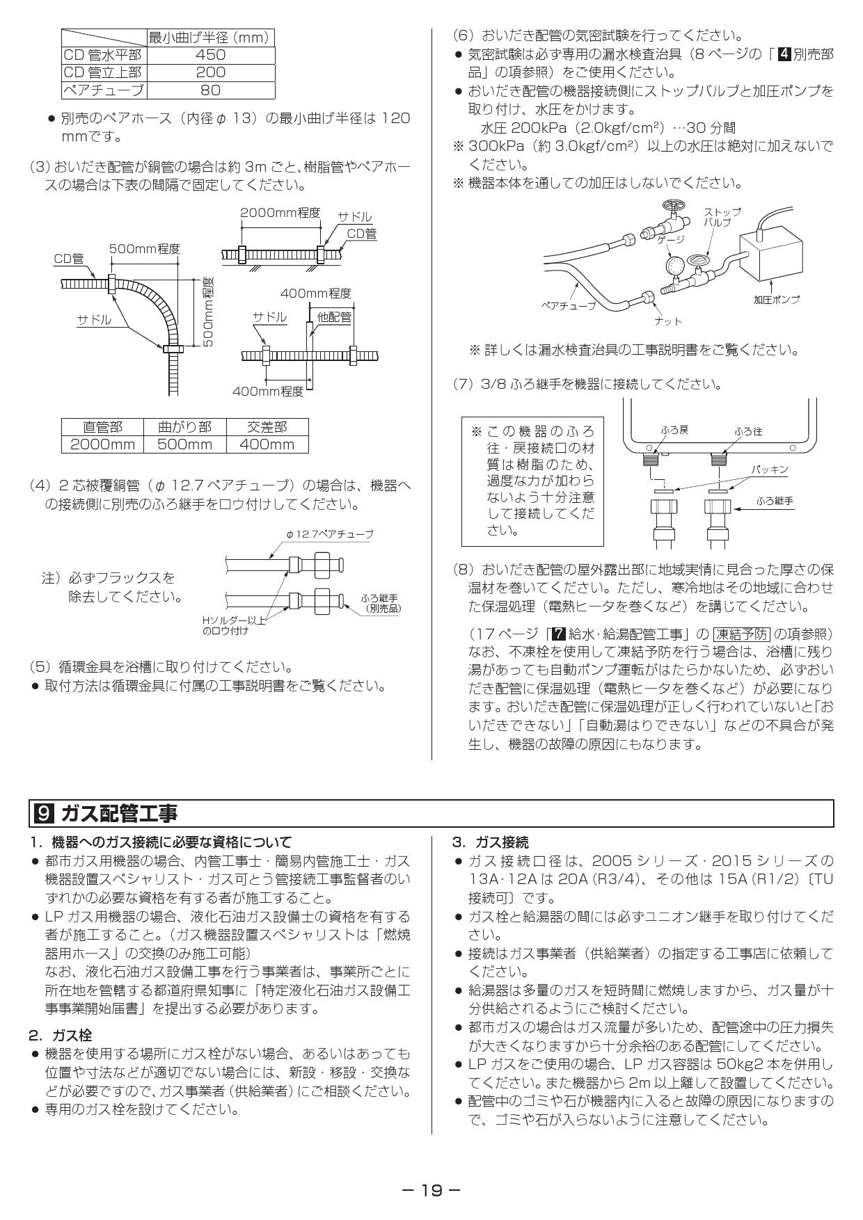 リンナイ RUF-SA2005SAW取扱説明書 商品図面 施工説明書 器具仕様書 | 通販 プロストア ダイレクト