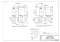 リンナイ RUF-SE2015AT(A) 13A 取扱説明書 商品図面 施工説明書 器具仕様書 ガスふろ給湯器 設置フリータイプ フルオート RUF-SEシリーズ スリムタイプ 20号 PS扉内排気型/PS前排気型 商品図面1