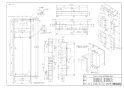 リンナイ RUF-SE2015AT-L(A) 13A 取扱説明書 商品図面 施工説明書 器具仕様書 ガスふろ給湯器 設置フリータイプ フルオート RUF-SEシリーズ スリムタイプ 20号 PS扉内排気型/PS延長前排気型 商品図面1