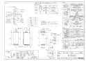 リンナイ RUF-SE2015AU(A) 13A 取扱説明書 商品図面 施工説明書 器具仕様書 ガスふろ給湯器 設置フリータイプ フルオート RUF-SEシリーズ スリムタイプ 20号 PS扉内上方排気型 商品図面1