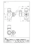 SANEI B4131DN-L1-13 商品図面 Ｄ式分岐バルブ[共用形] 商品図面1