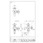 SANEI F10AK-13 商品図面 二口横水栓 商品図面1