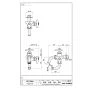 SANEI F12A-13 商品図面 万能二口横水栓 商品図面1