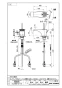 SANEI K4780PJV-13 取扱説明書 商品図面 分解図 シングルワンホール洗面混合栓 商品図面1