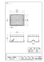 SANEI R81-9-B 商品図面 散水栓ボックス（床面用） 商品図面1