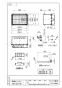 SANEI R81-92S-D 商品図面 散水栓ボックスセット 商品図面1