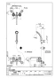 SANEI SK21-W-13 取扱説明書 商品図面 ツーバルブシャワー混合栓[共用形] 商品図面1