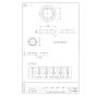 SANEI U7-26-30 商品図面 ロックナット 商品図面1