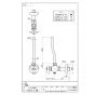 SANEI V225AK-2-13 商品図面 アングル止水栓 商品図面1