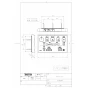 TOTO CS232B+SH232BA+TCF6553AK ピュアレストQR+ウォシュレットS2Aセット 取扱説明書 商品図面 施工説明書 分解図 ピュアレストQR+ウォシュレットS2Aセット 商品図面2