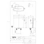 TOTO CS232B+SH232BF 取扱説明書 商品図面 施工説明書 分解図 ピュアレストQR 商品図面1