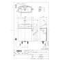 TOTO CS232B+SH233BA+TCF4724AK ピュアレストQR+アプリコットF2A 取扱説明書 商品図面 施工説明書 分解図 ピュアレストQR+アプリコットF2A 商品図面1