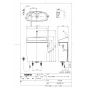 TOTO CS232B+SH233BF 取扱説明書 商品図面 施工説明書 分解図 ピュアレストQR 商品図面1