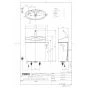 TOTO CS400B+SH401BA+TCF4714 ピュアレストEX+アプリコットF1 取扱説明書 商品図面 施工説明書 分解図 セット図面 ピュアレストEX+アプリコットF1 商品図面1