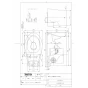 TOTO CS597BPLC+SH596BAR パブリックコンパクト便器 タンク式 取扱説明書 商品図面 施工説明書 パブリックコンパクト便器 タンク式 商品図面1