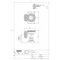 TOTO CS597BPLC+SH596BAR パブリックコンパクト便器 タンク式 取扱説明書 商品図面 施工説明書 パブリックコンパクト便器 タンク式 商品図面1