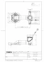 TOTO HH02124 床排水アジャスター 商品図面 分解図 床排水アジャスター 商品図面1