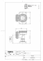TOTO HP497P 壁排水ソケット 取扱説明書 商品図面 施工説明書 分解図 壁排水ソケット 商品図面1