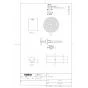 TOTO LS704CM#NW1+TLE27SS1A+TLK07S04JA+HR720+TLDP2105J 取扱説明書 商品図面 施工説明書 分解図 ベッセル式洗面器LS704CM+TLE27SS1Aセット 商品図面1