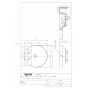 TOTO LS704CM#NW1+TLE27SS1A+TLK07S04JA+HR720+TLDP2105J 取扱説明書 商品図面 施工説明書 分解図 ベッセル式洗面器LS704CM+TLE27SS1Aセット 商品図面1