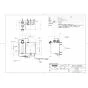 TOTO LS704CM#NW1+TLE27SS1A+TLK07S04JA+HR720+TLDP2105J 取扱説明書 商品図面 施工説明書 分解図 ベッセル式洗面器LS704CM+TLE27SS1Aセット 商品図面1