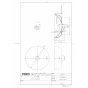 TOTO LS705#NW1+TLG10305J+TLC4A1X2+TLDP2207JA 取扱説明書 商品図面 施工説明書 分解図 ベッセル式洗面器LS705+TLG10305Jセット 商品図面1