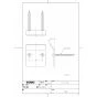 TOTO LSE870ASFRS#NW1 取扱説明書 商品図面 施工説明書 分解図 壁掛手洗器セット 商品図面1