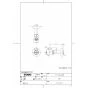 TOTO LSH704BAPMW 取扱説明書 商品図面 施工説明書 分解図 ベッセル式洗面器セット 商品図面1