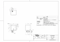 TOTO TLE03505J 取扱説明書 商品図面 施工説明書 分解図 自動水栓機能部（単水栓、発電） 商品図面1