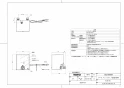 TOTO TLE22SSAA 取扱説明書 商品図面 分解図 アクアオート 台付自動水栓 電気温水器用 商品図面1