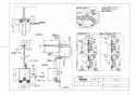 TOTO TLE25SP2A 取扱説明書 商品図面 施工説明書 分解図 アクアオート(自動水栓) コンテンポラリタイプ (角・壁付き) 壁付自動水栓 商品図面1