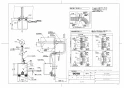 TOTO TLE26SP2A 取扱説明書 商品図面 施工説明書 分解図 アクアオート(自動水栓) コンテンポラリタイプ (角・壁付き) 壁付自動水栓 商品図面1