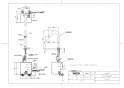 TOTO TLE33SD4A 取扱説明書 商品図面 施工説明書 分解図 ポップアップ式取り替え用アクアオート グースネックタイプ 台付自動水栓 AC100Vタイプ 商品図面1