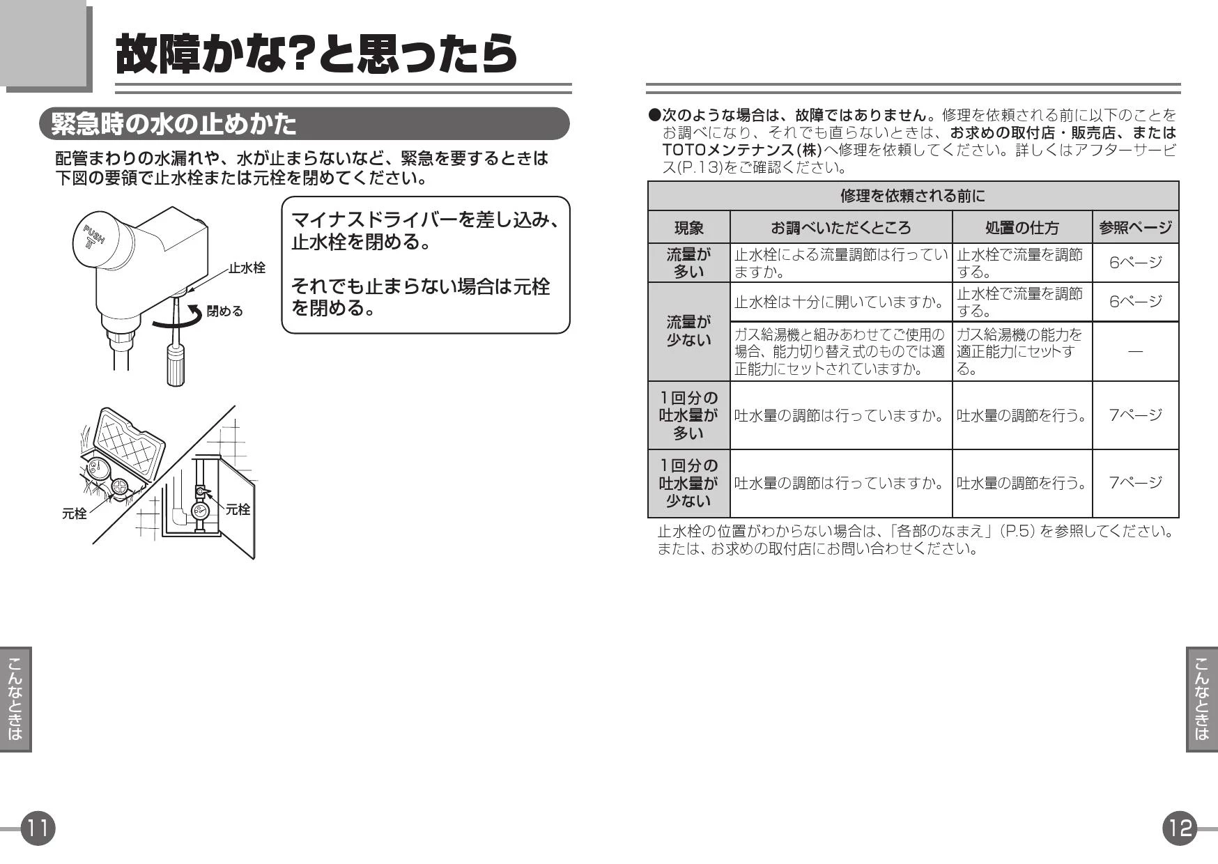 TOTO TMF19Y1取扱説明書 商品図面 施工説明書 分解図 | 通販 プロ