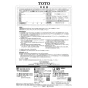 TOTO UGLD04#NW1 トイレキャビネット取扱説明書 商品図面 施工説明書 フロア収納キャビネット(露出タイプ) 取扱説明書4